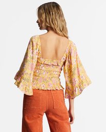 3 Be My Babe - Top met Klokmouwen voor Dames  ABJWT00391 Billabong