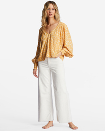 1 Late Night Shirt Yellow ABJWT00407 Billabong