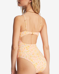 7 Sweet Oasis - Bañador Entero para Mujer Naranja ABJX100200 Billabong