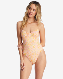 2 Sweet Oasis - Bañador Entero para Mujer Naranja ABJX100200 Billabong