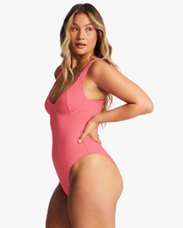 5 Summer High - One-Piece Swimsuit for Women Pink ABJX100211 Billabong