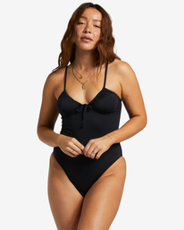 4 Sol Searcher One-Piece Swimsuit Black ABJX100213 Billabong