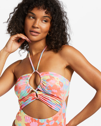 3 Coast Is Clear One-Piece Swimsuit Multicolor ABJX100216 Billabong