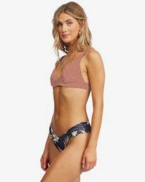2 Safari Nights Banded Triangle Bikini Top  ABJX300296 Billabong