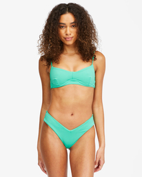 3 Sol Searcher Kenzley Underwire Bikini Top Green ABJX300410 Billabong