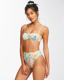 2 Sweet Tropics Underwire Bikini Top Grey ABJX300431 Billabong