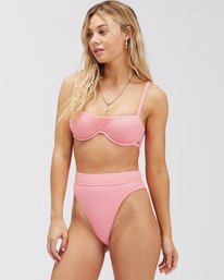 1 So Dazed Olivia Underwire Bikini Top Pink ABJX300446 Billabong