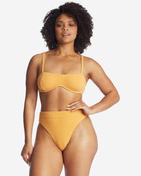 1 So Dazed Olivia Underwire Bikini Top Yellow ABJX300446 Billabong