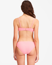 3 So Dazed Avery Mini Crop Bikini Top Pink ABJX300447 Billabong