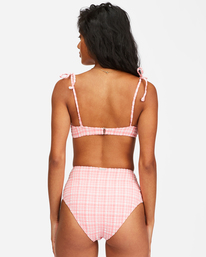 3 Pink Tide Ruffle Underwire Bikini Top Pink ABJX300459 Billabong