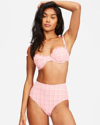 PINK TIDE RUFFLE UNDERWIRE  ABJX300459