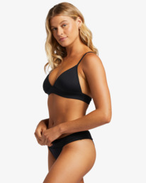 1 A/Div Banded Triangle Bikini Top Black ABJX300464 Billabong