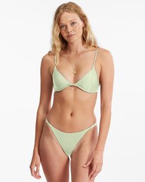 0 Sol Searcher Reese Underwire Bikini Top Green ABJX300469 Billabong