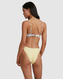 3 Hula Moon Nova Bra Bikini Top White ABJX300471 Billabong