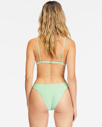 3 Crush On You Ceci Triangle Bikini Top Green ABJX300555 Billabong