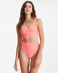 2 Tanlines Longer Tank Bikini Top  ABJX300586 Billabong