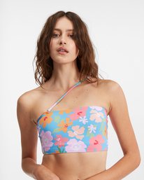 5 Summer Field Sunny Tube Bikini Top Blue ABJX300589 Billabong