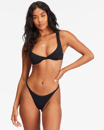 0 Sol Searcher Emma Underwire Bikini Top Black ABJX300593 Billabong