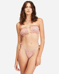 1 Chase The Sun Ruched Bandeau Bikini Top  ABJX300595 Billabong