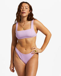 5 In The Loop - Parte de cima de biquíni Top para Mulher Roxo ABJX300677 Billabong