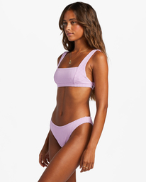 4 In The Loop - Parte de cima de biquíni Top para Mulher Roxo ABJX300677 Billabong