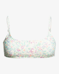 4 Sweet Oasis Tanlines Crop Bikini Top White ABJX300728 Billabong