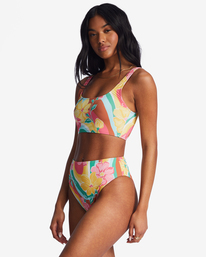 3 Chasin Sunbeams - Reggiseno bikini a canotta da Donna Multicolor ABJX300743 Billabong