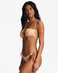 2 Sweet Oasis Alina Bralette Bikini Top Orange ABJX300750 Billabong