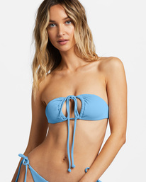 9 Tanlines Multi - Parte de cima de biquíni triangular para Mulher Azul ABJX300762 Billabong