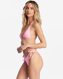 1 Tanlines Multi Triangle Bikini Top Pink ABJX300762 Billabong