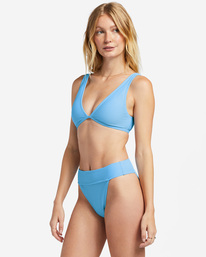 1 Tanlines Ava Tank Bikini Top Blue ABJX300765 Billabong
