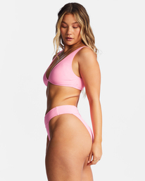 2 Tanlines Ava Tank Bikini Top Pink ABJX300765 Billabong