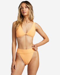 1 Tanlines Ava Tank Bikini Top Orange ABJX300765 Billabong