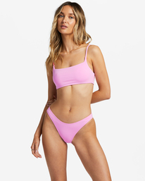 1 Sol Searcher Zoe Crop Bikini Top Pink ABJX300767 Billabong