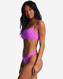 1 Sol Searcher Zoe Crop Bikini Top Purple ABJX300767 Billabong