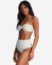 2 Sweet Oasis Tanlines Bandeau Bikini Top White ABJX300769 Billabong