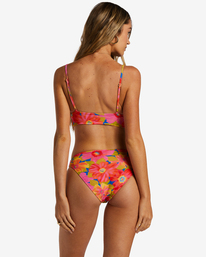 2 Sunny Coast V Neck Cami Bikini Top Multicolor ABJX300785 Billabong