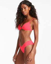 2 Sol Searcher Fiji Bikini Bottoms Pink ABJX400134 Billabong