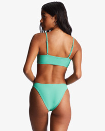 1 Tanlines Hike - Braguita de Bikini para Mujer Verde ABJX400139 Billabong