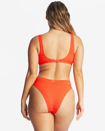 6 Summer High Maui Rider Bikini Bottom Orange ABJX400214 Billabong