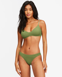 1 Summer High Isla Bikini Bottoms Green ABJX400402 Billabong