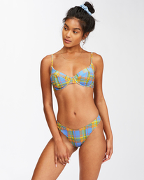 3 Fool For You Hike Bikini Bottoms Multicolor ABJX400438 Billabong