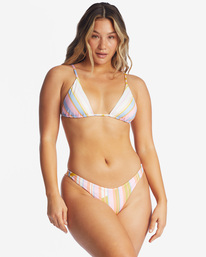 1 Break Of Dawn Tanga Bikini Bottoms Multicolor ABJX400484 Billabong