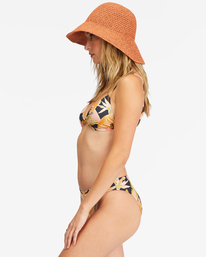 1 Wave Tribe Lowrider Bikini Bottoms Black ABJX400607 Billabong