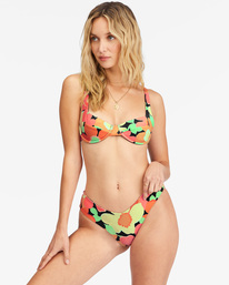 4 Pretty Daze Fiji Reversible Bikini Bottoms Multicolor ABJX400618 Billabong