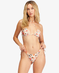 5 Swept Away Tie-Side Tanga Bikini Bottoms Multicolor ABJX400657 Billabong