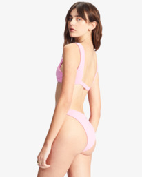 2 In The Loop Hike Bikini Bottoms Pink ABJX400677 Billabong
