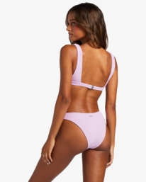 0 In The Loop Hike - Mutandina bikini con copertura succinta da Donna Purple ABJX400677 Billabong