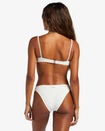 2 In The Loop Isla Bikini Bottoms White ABJX400678 Billabong