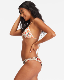 1 Swept Away Tropic Reversible Bikini Bottoms Multicolor ABJX400693 Billabong